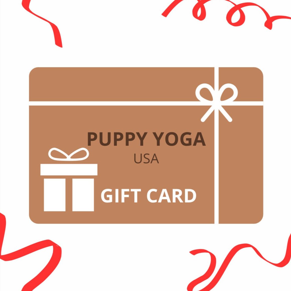 Puppy Yoga Gift Card